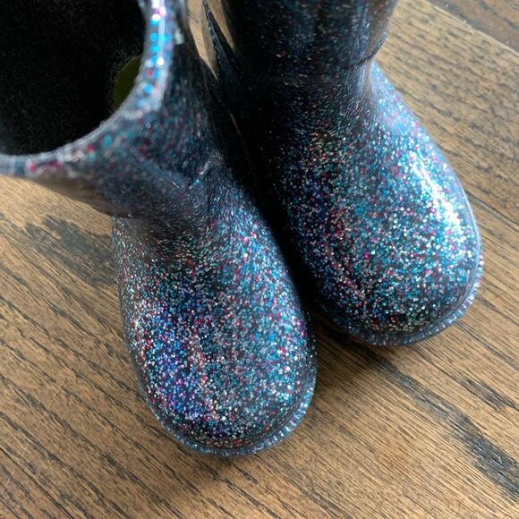 Western Chief glitter sparkle rain boots toddler size 5 nwot - Picture 3 of 7